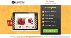 Desktop Screenshot of ekomercio.com.br