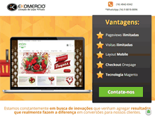 Tablet Screenshot of ekomercio.com.br